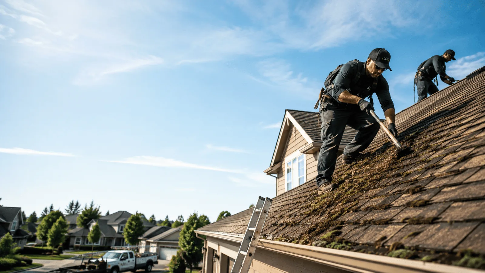 Roof Moss Removal in Oxford, KS near me